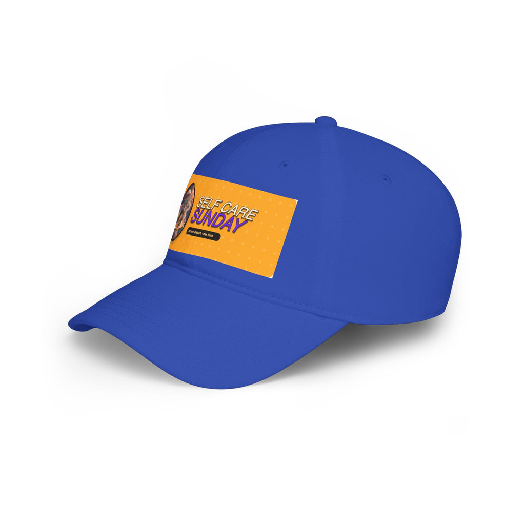 Self Care Sunday Baseball Cap — Cozy Wellness Hat with 'Self Care Sunday' Design