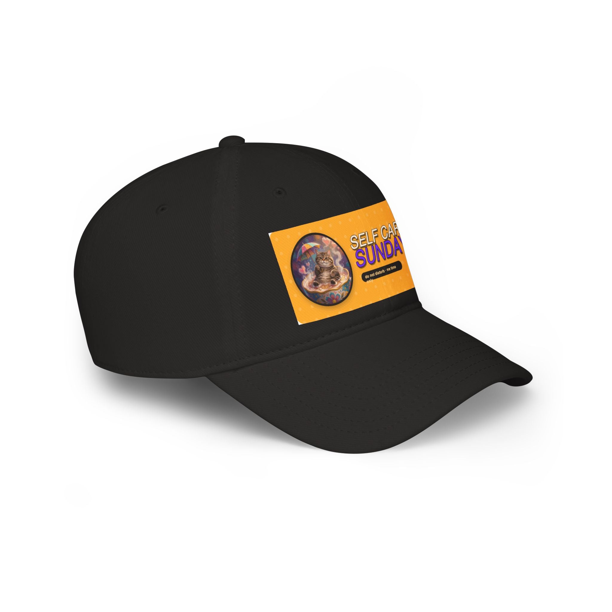 Self Care Sunday Baseball Cap — Cozy Wellness Hat with 'Self Care Sunday' Design