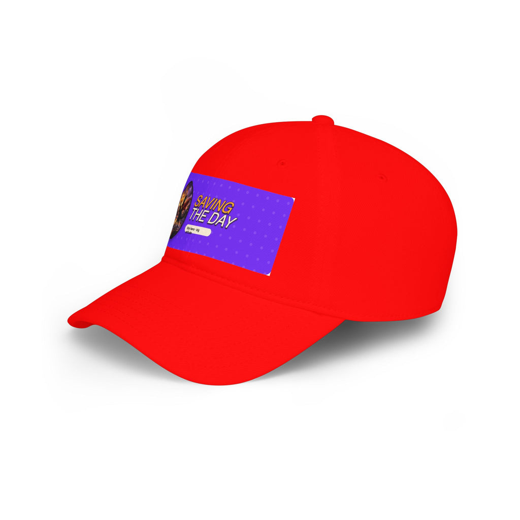 Baseball Cap — "Saving The Day" Superhero Patch Hat
