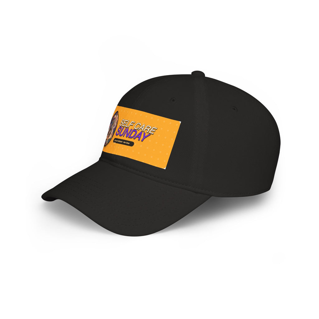 Self Care Sunday Baseball Cap — Cozy Wellness Hat with 'Self Care Sunday' Design
