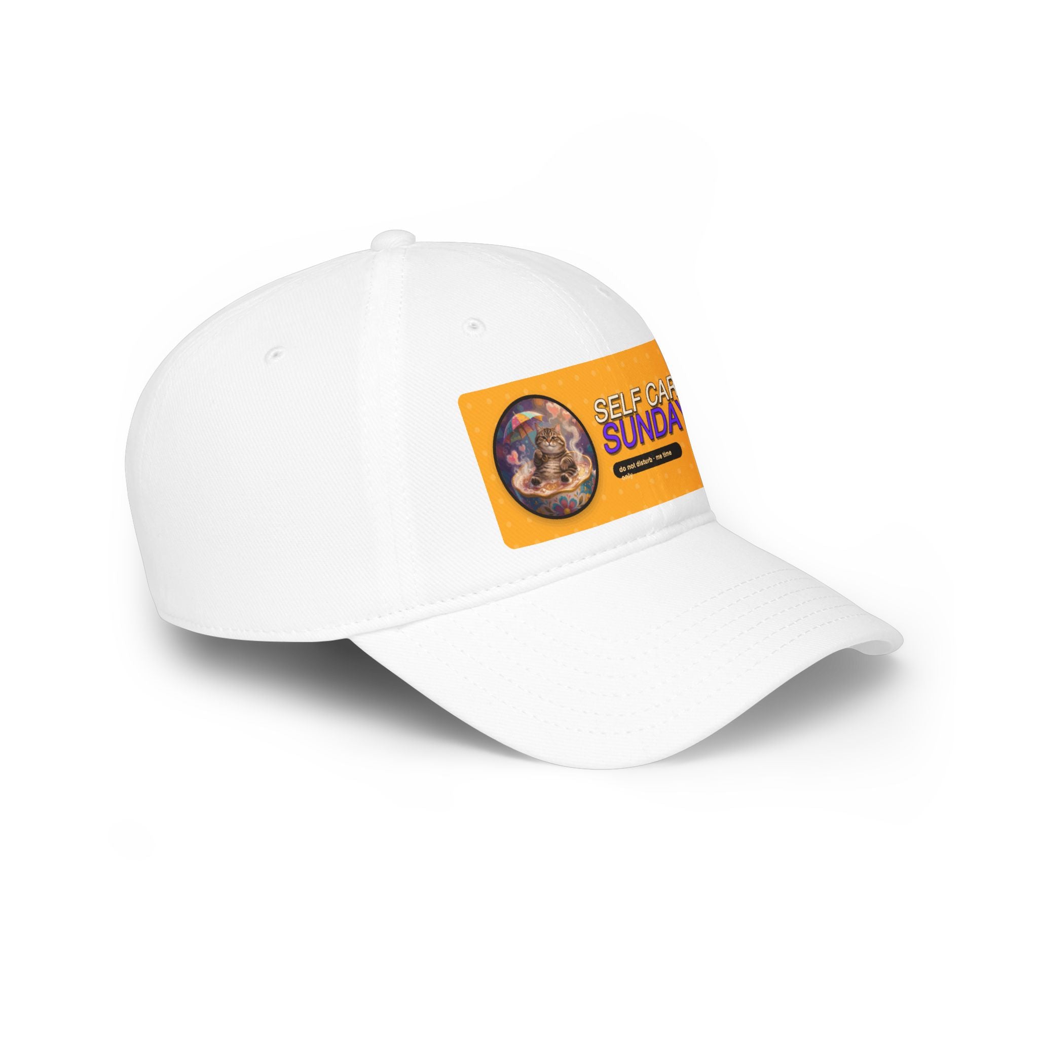 Self Care Sunday Baseball Cap — Cozy Wellness Hat with 'Self Care Sunday' Design